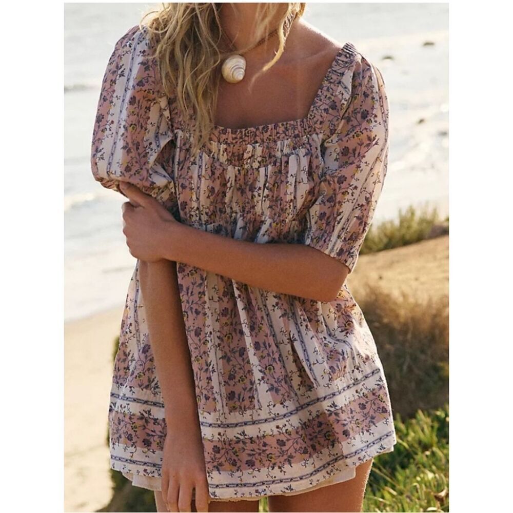 FREE PEOPLE VINTAGE LOVER BLOUSE - Picture 4 of 6